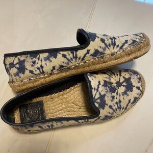 Tory Burch women Espadrille shoes, flat, Sz 6.5